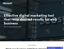 Tablet Screenshot of hitasoft.com